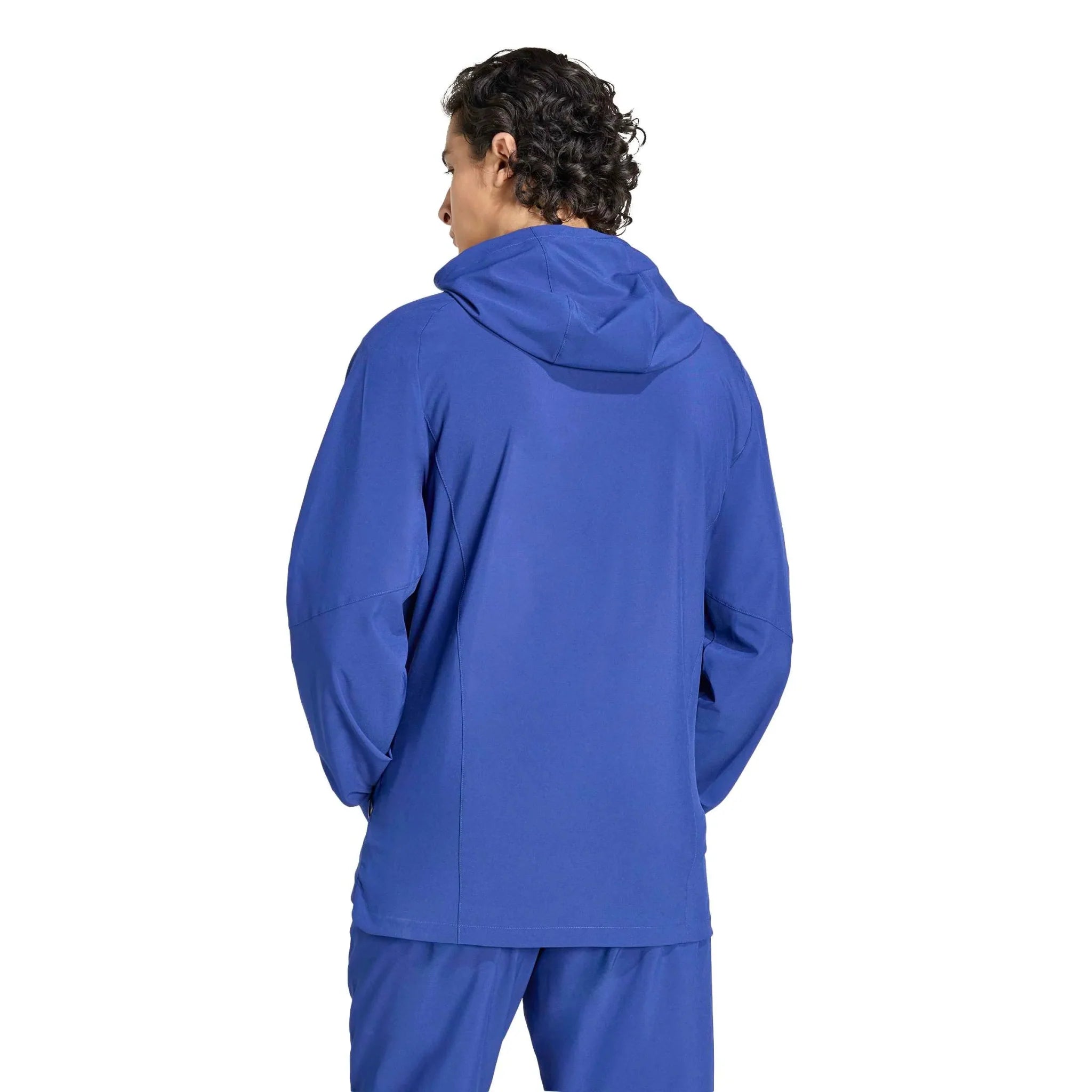 adidas 2026 Italy Men's Tiro Travel Full Zip Windbreaker
