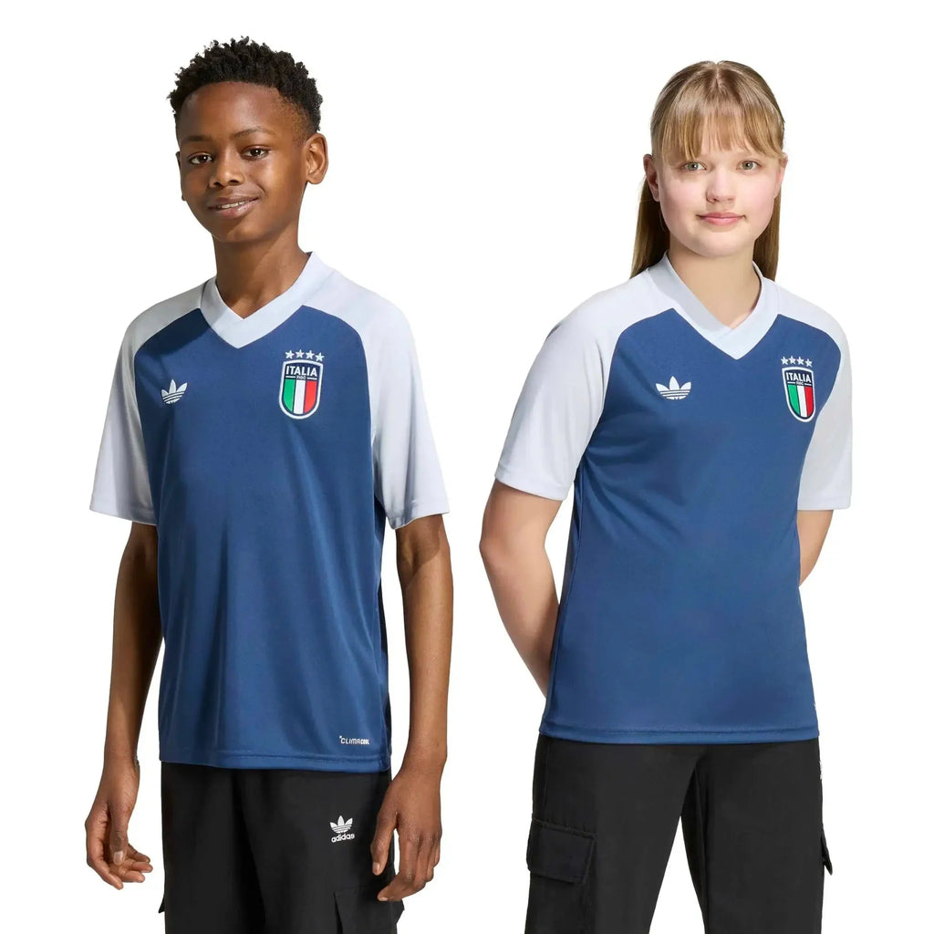 adidas 2026 Italy Youth Away Pre-Match Soccer Jersey