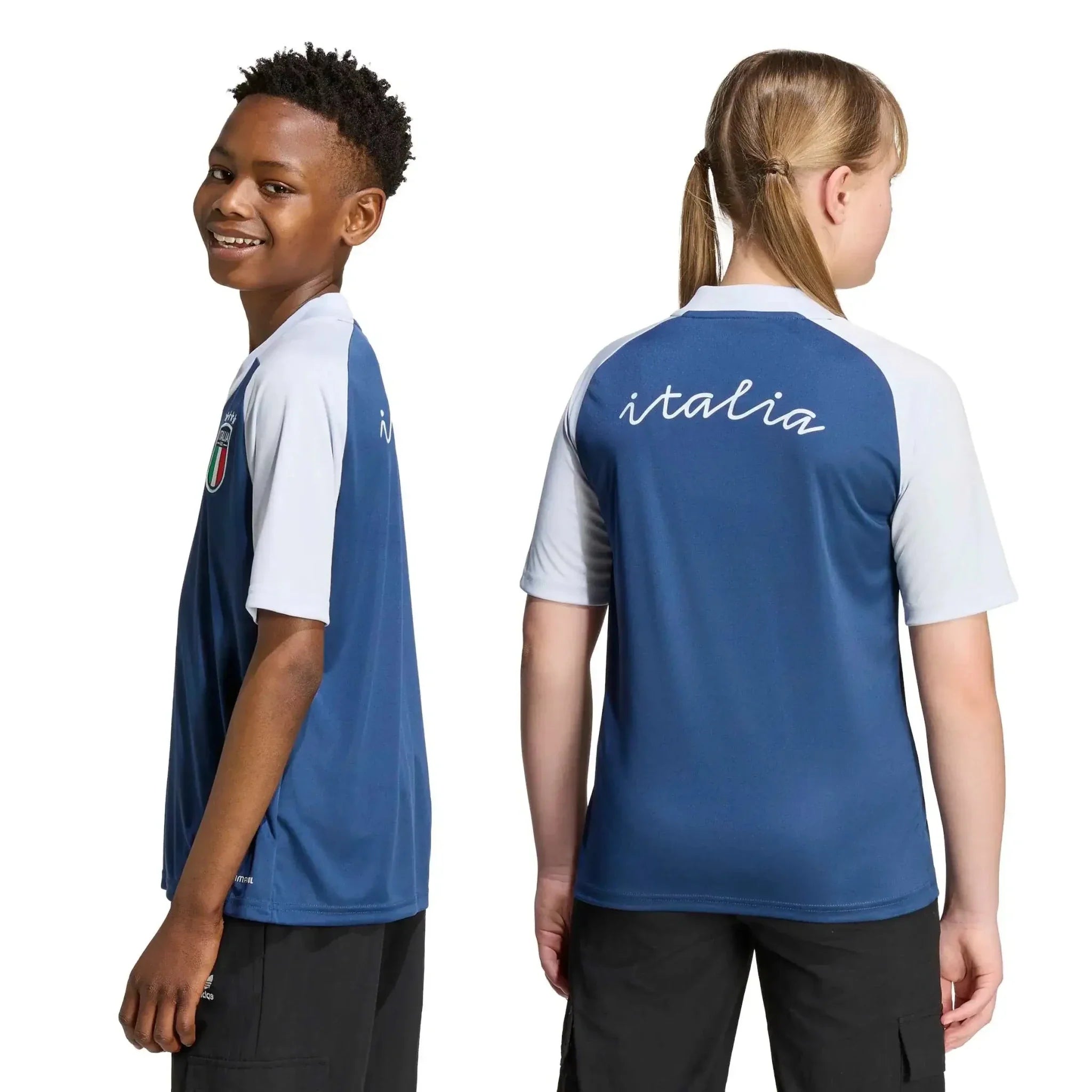 adidas 2026 Italy Youth Away Pre-Match Soccer Jersey