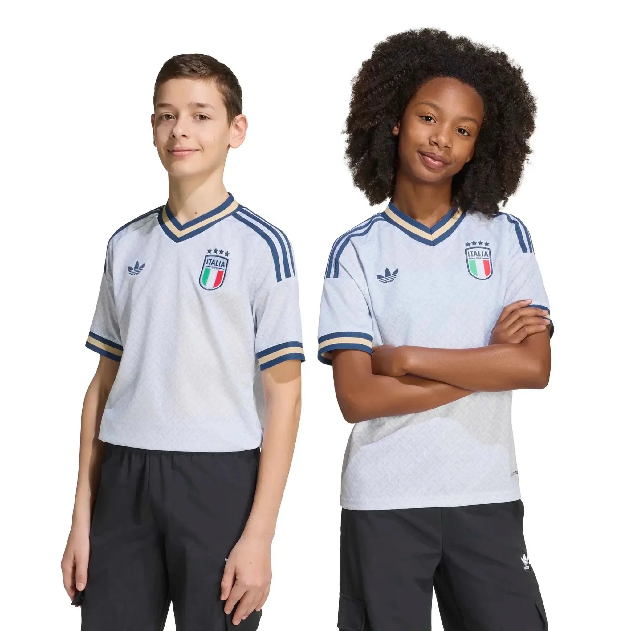 adidas 2026 Italy Youth Stadium Away Soccer Jersey