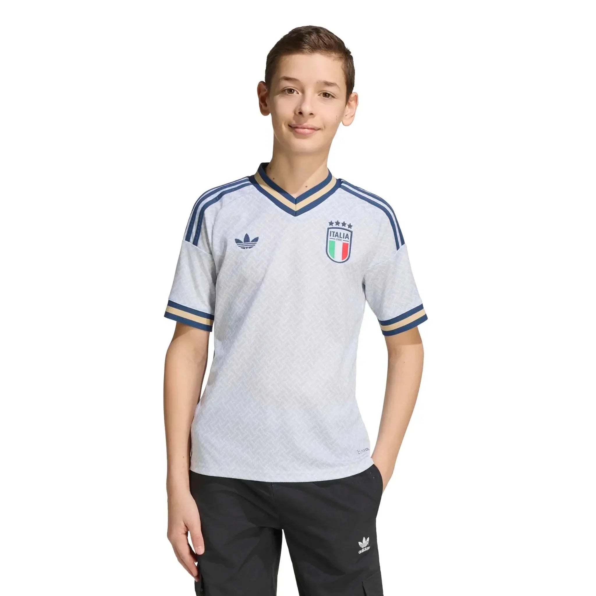 adidas 2026 Italy Youth Stadium Away Soccer Jersey
