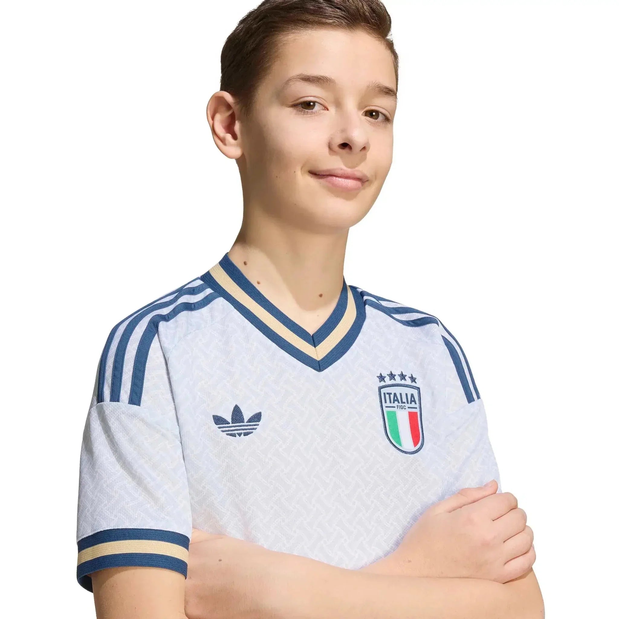 adidas 2026 Italy Youth Stadium Away Soccer Jersey