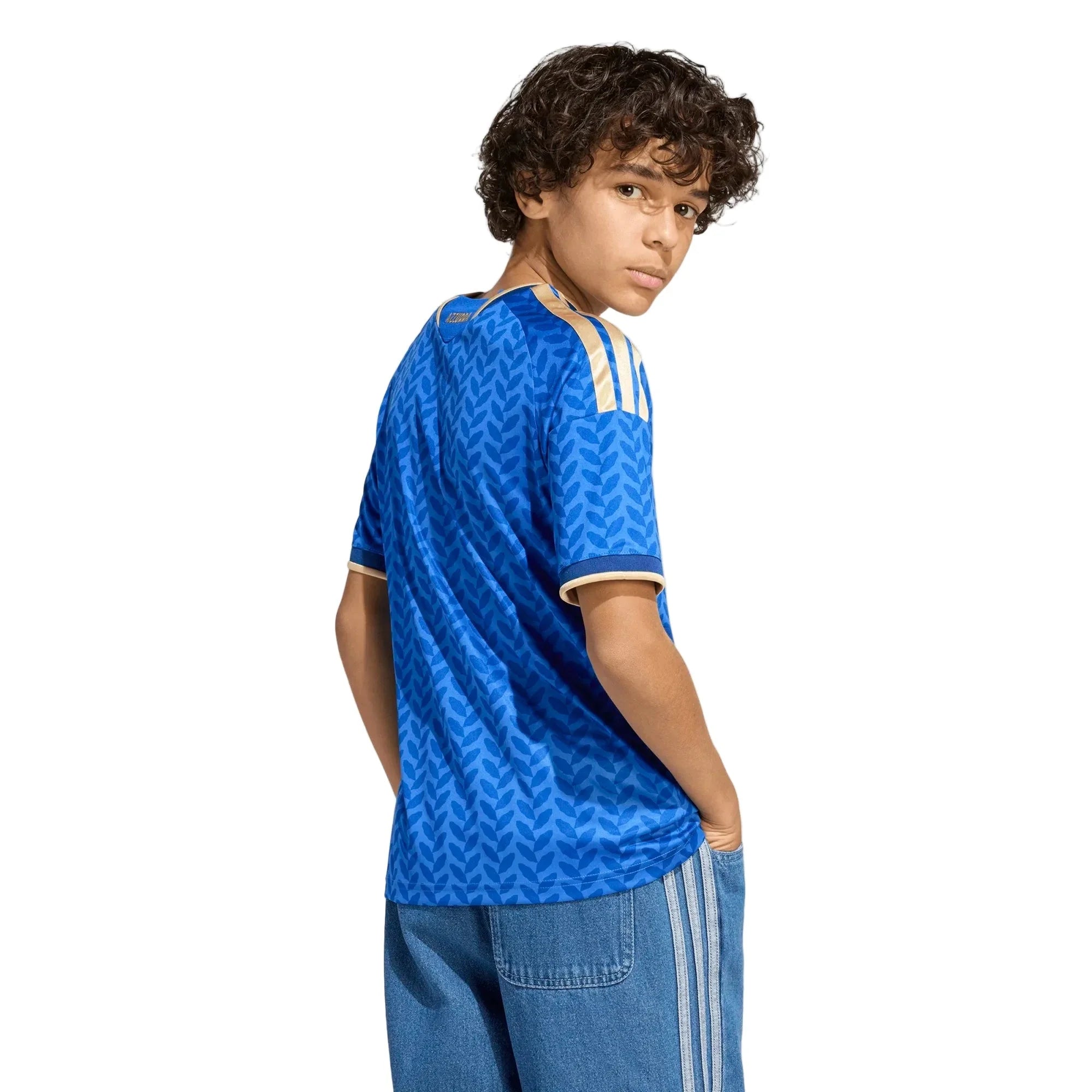 adidas 2026 Italy Youth Stadium Home Soccer Jersey