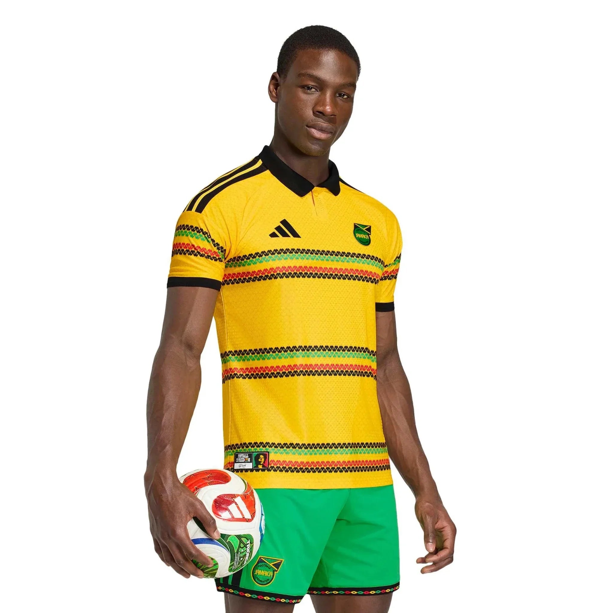 adidas 2026 Jamaica Men's Authentic Home Soccer Jersey