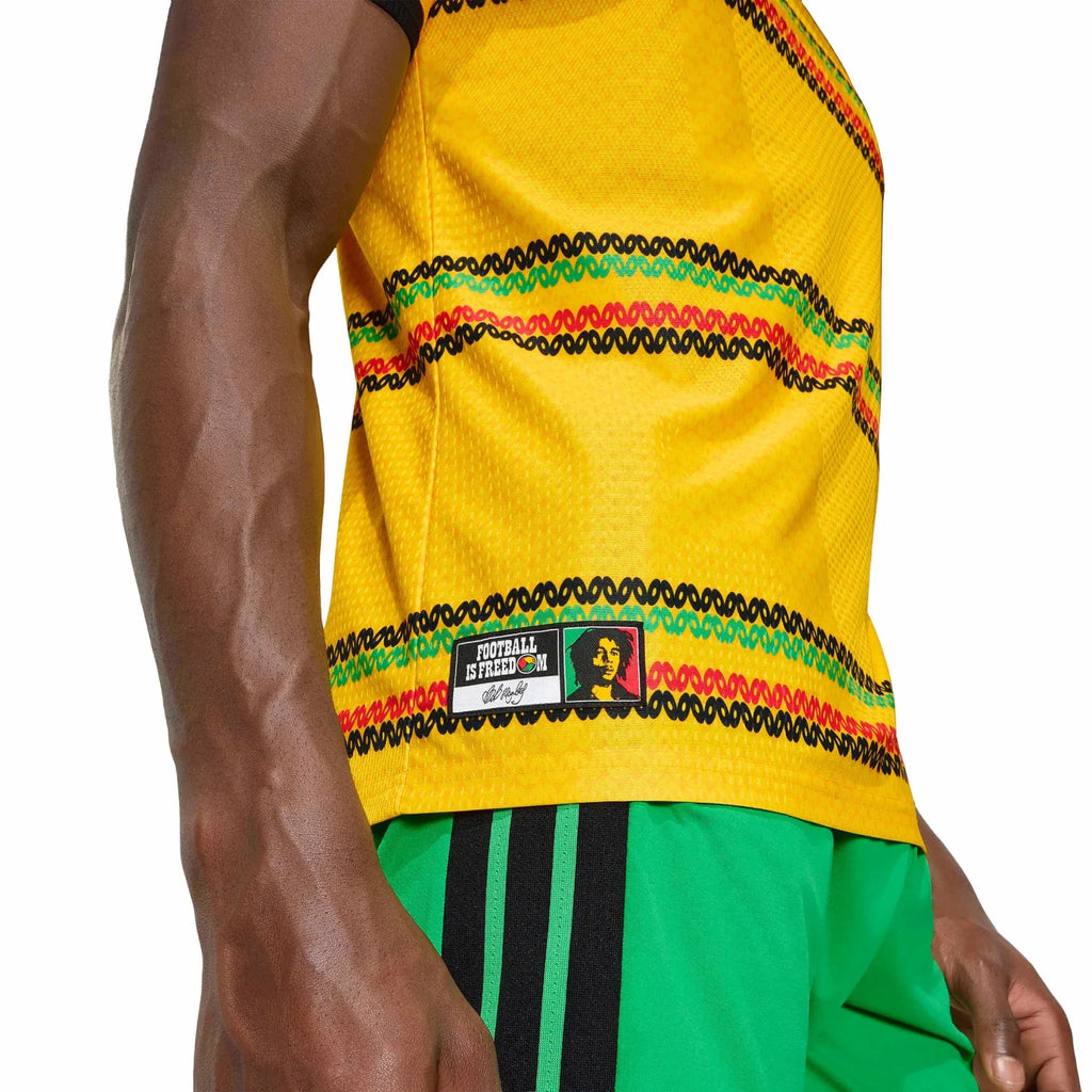 adidas 2026 Jamaica Men's Authentic Home Soccer Jersey
