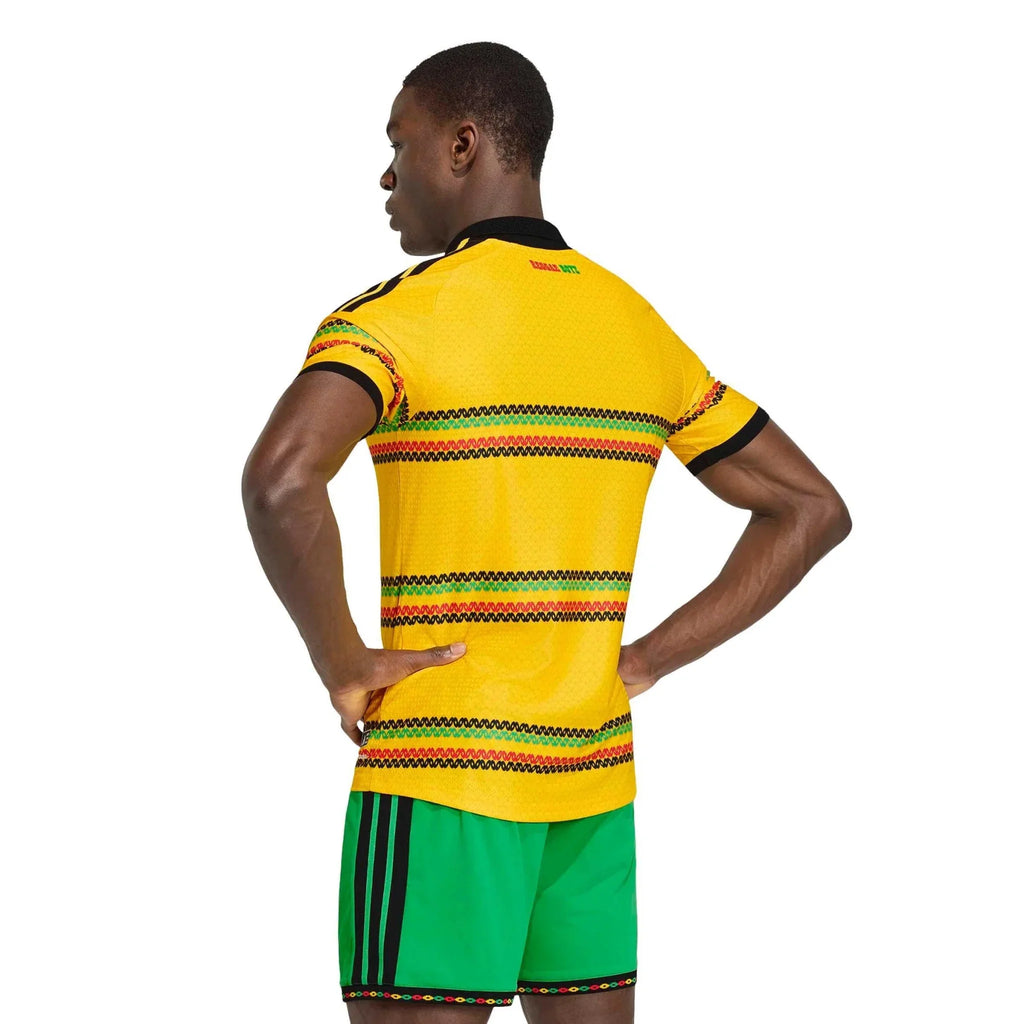 adidas 2026 Jamaica Men's Authentic Home Soccer Jersey