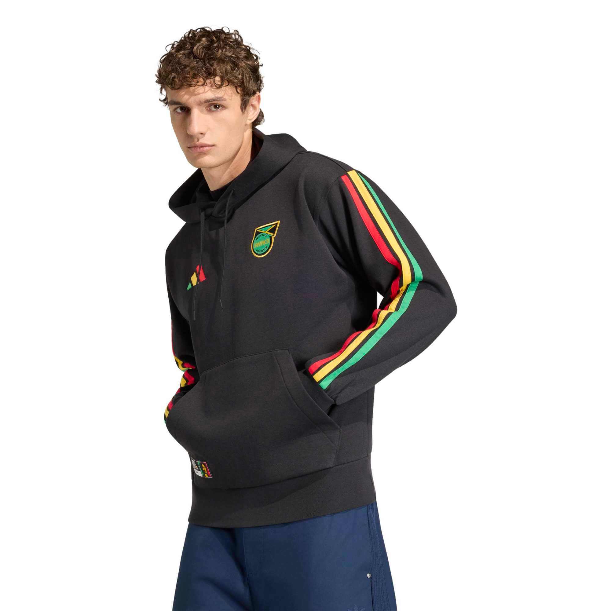 adidas 2026 Jamaica Men's DNA Fleece Hoodie