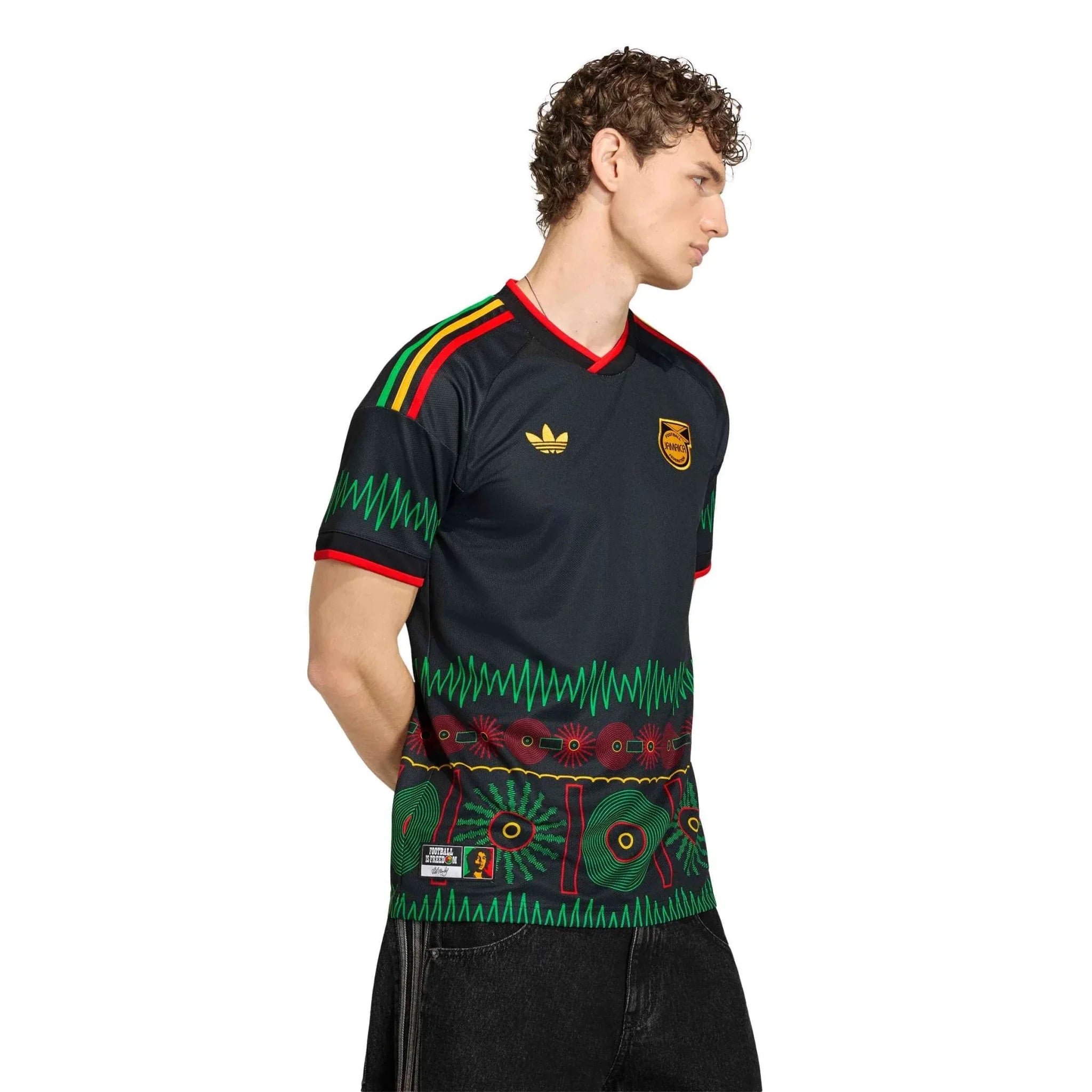 adidas 2026 Jamaica Men's Stadium Away Soccer Jersey