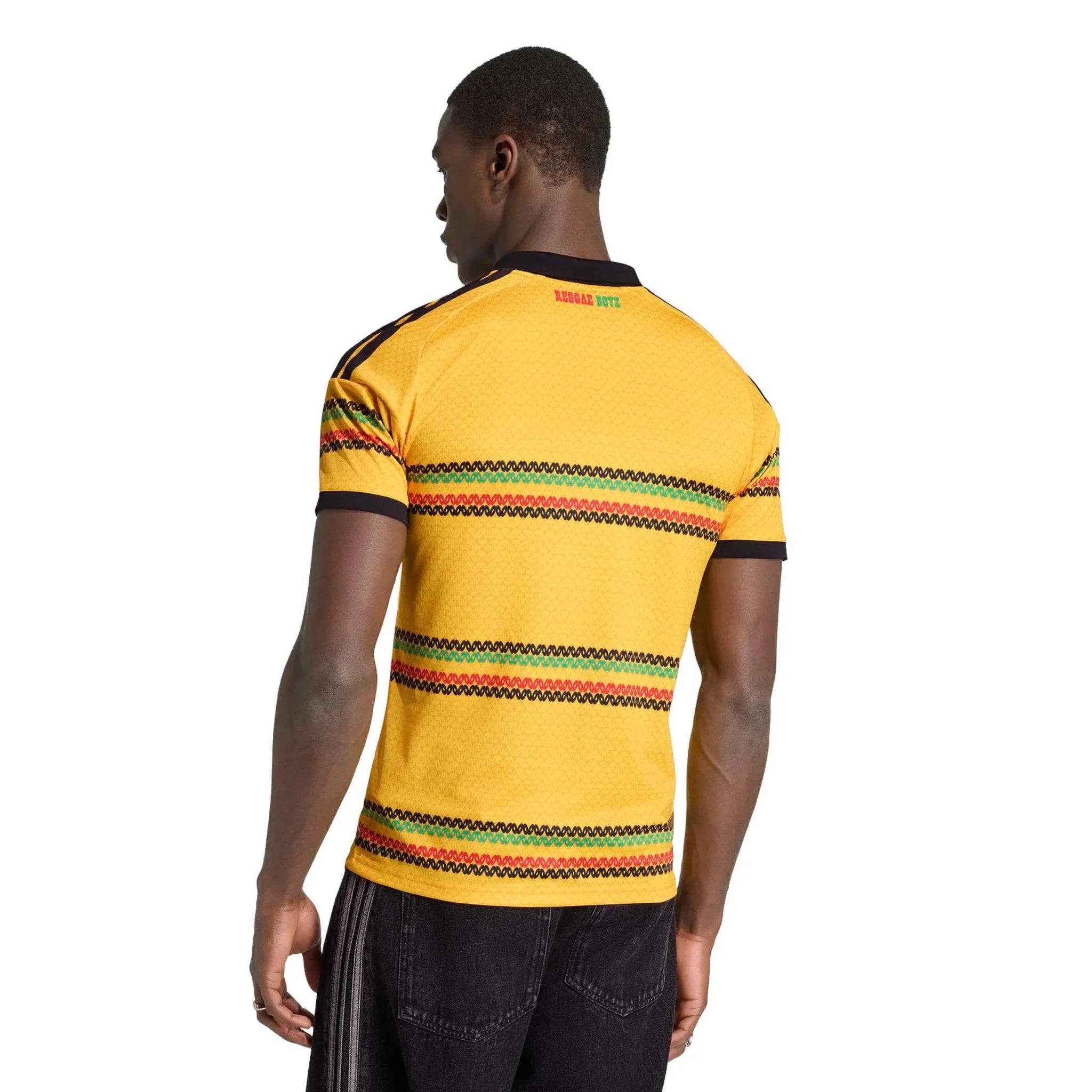 adidas 2026 Jamaica Men's Stadium Home Soccer Jersey