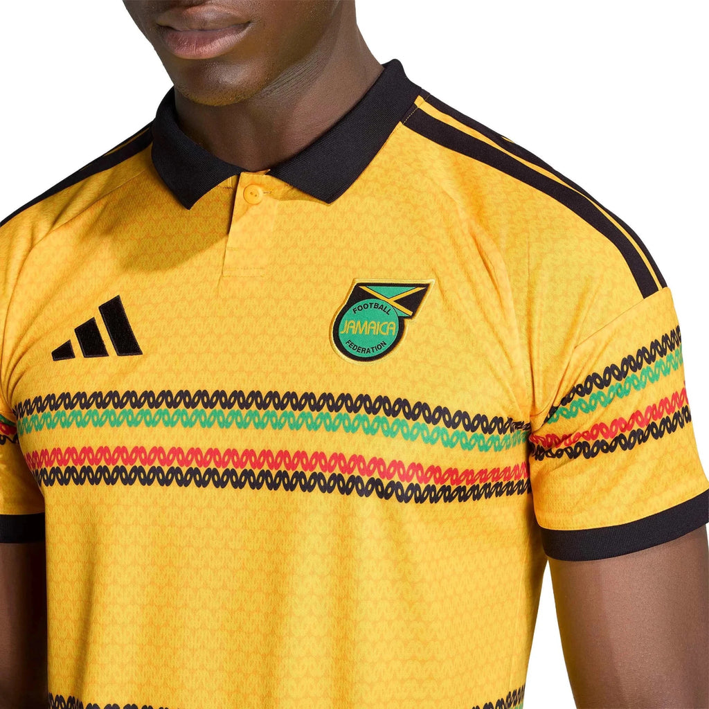 adidas 2026 Jamaica Men's Stadium Home Soccer Jersey