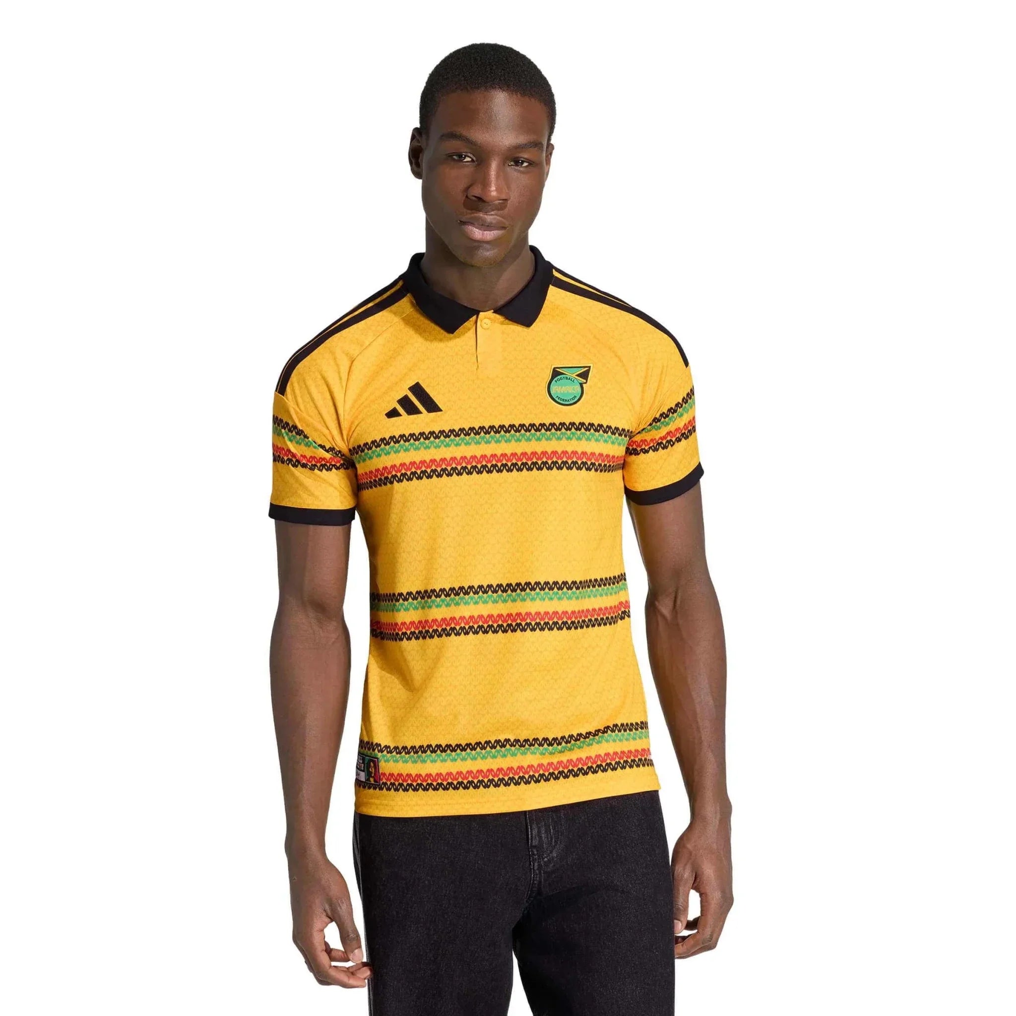 adidas 2026 Jamaica Men's Stadium Home Soccer Jersey
