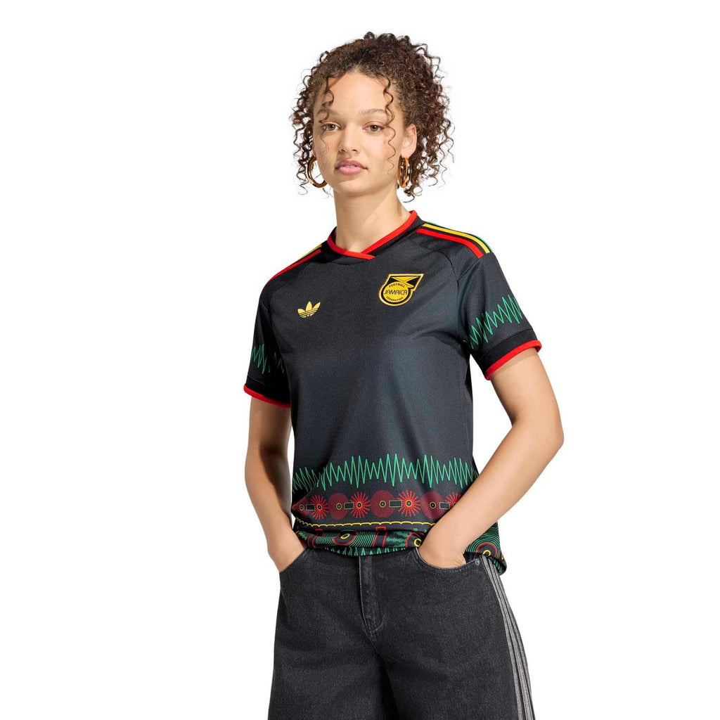 adidas 2026 Jamaica Women's Stadium Away Soccer Jersey