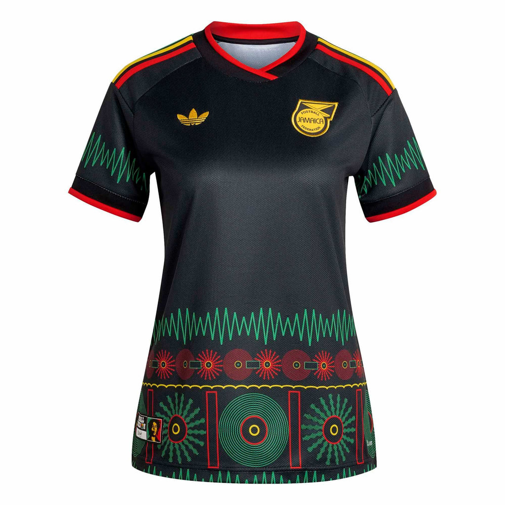 adidas 2026 Jamaica Women's Stadium Away Soccer Jersey