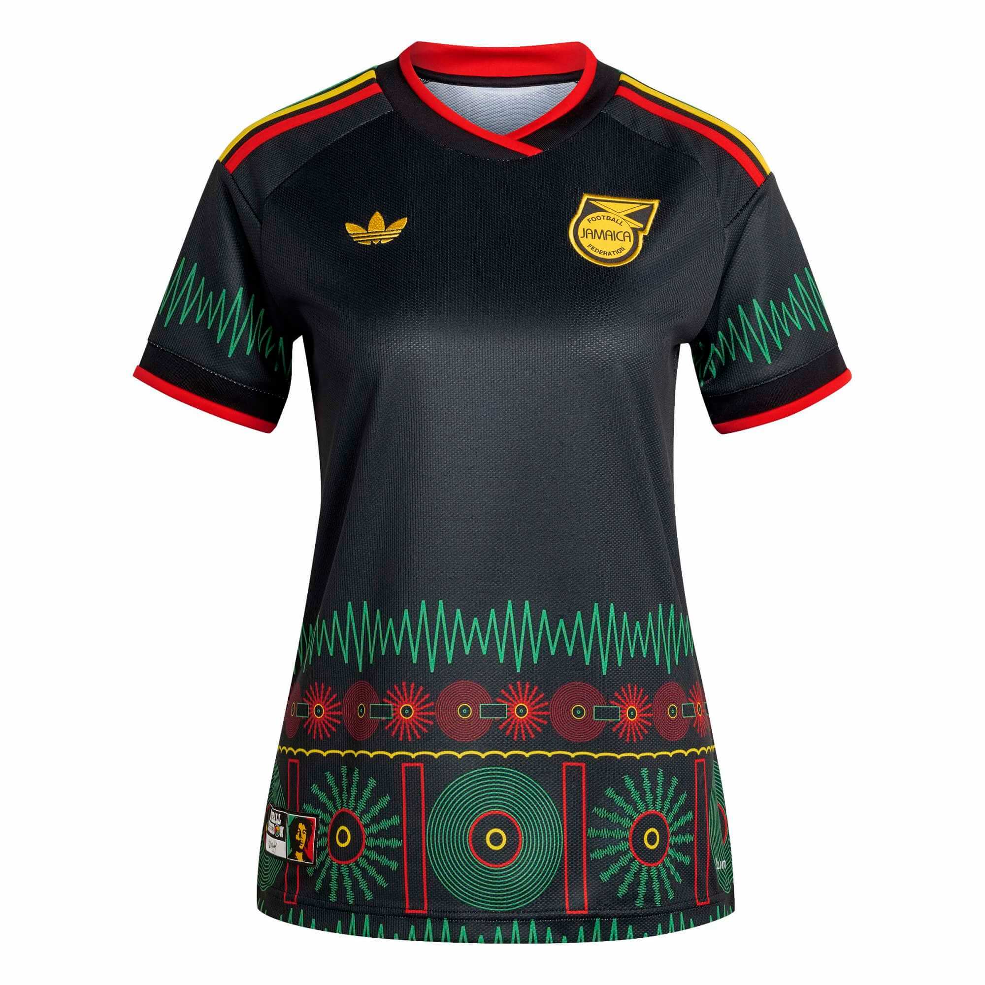 adidas 2026 Jamaica Women's Stadium Away Soccer Jersey