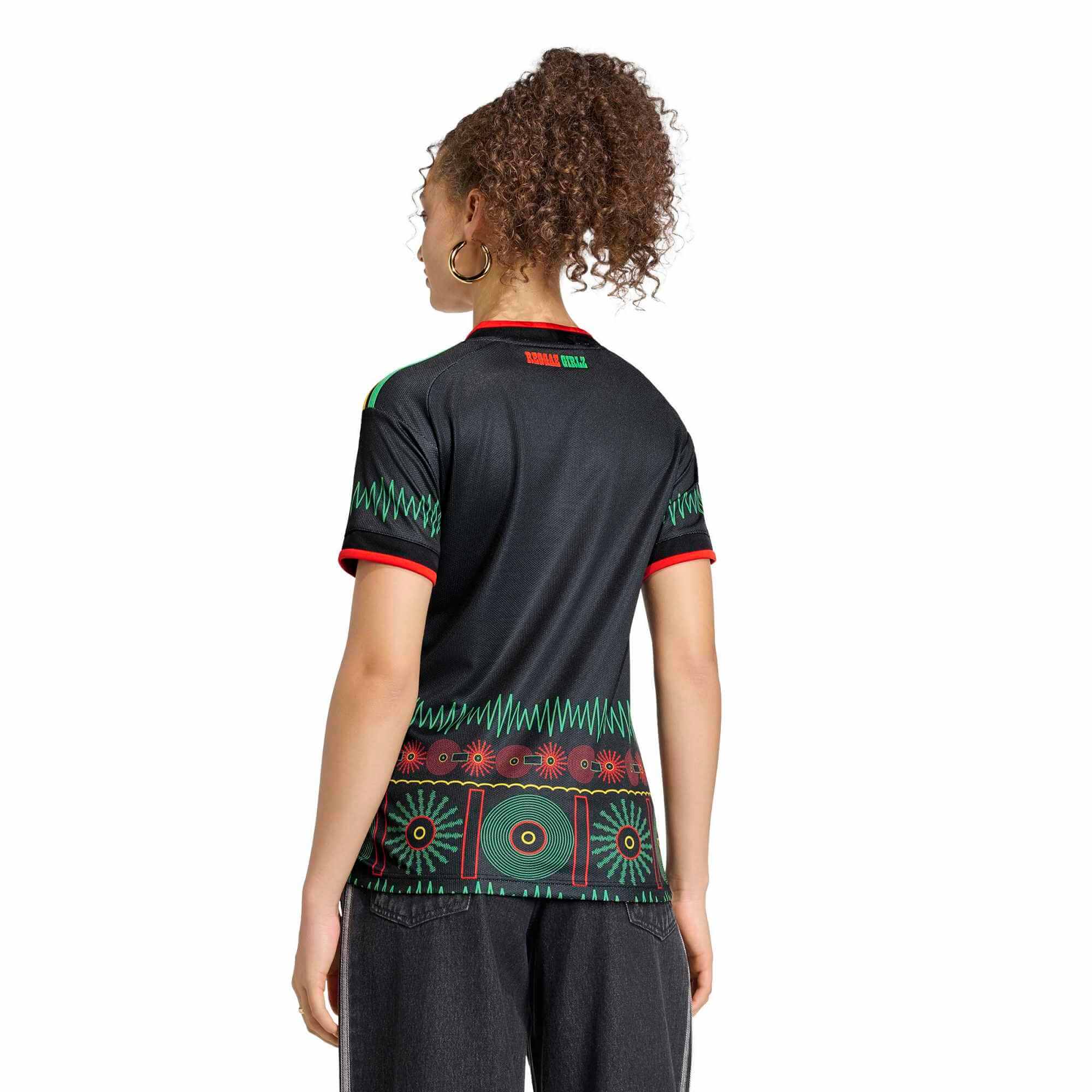 adidas 2026 Jamaica Women's Stadium Away Soccer Jersey