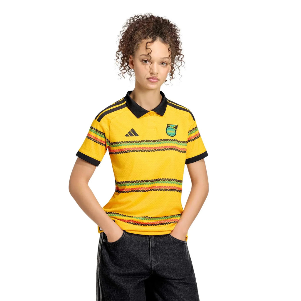 adidas 2026 Jamaica Women's Stadium Home Soccer Jersey