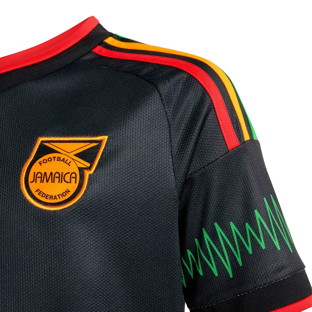 adidas 2026 Jamaica Youth Stadium Away Soccer Jersey