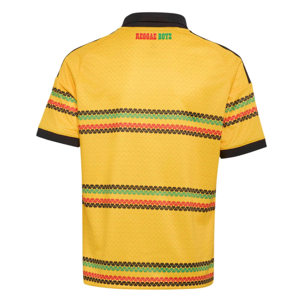 adidas 2026 Jamaica Youth Stadium Home Soccer Jersey