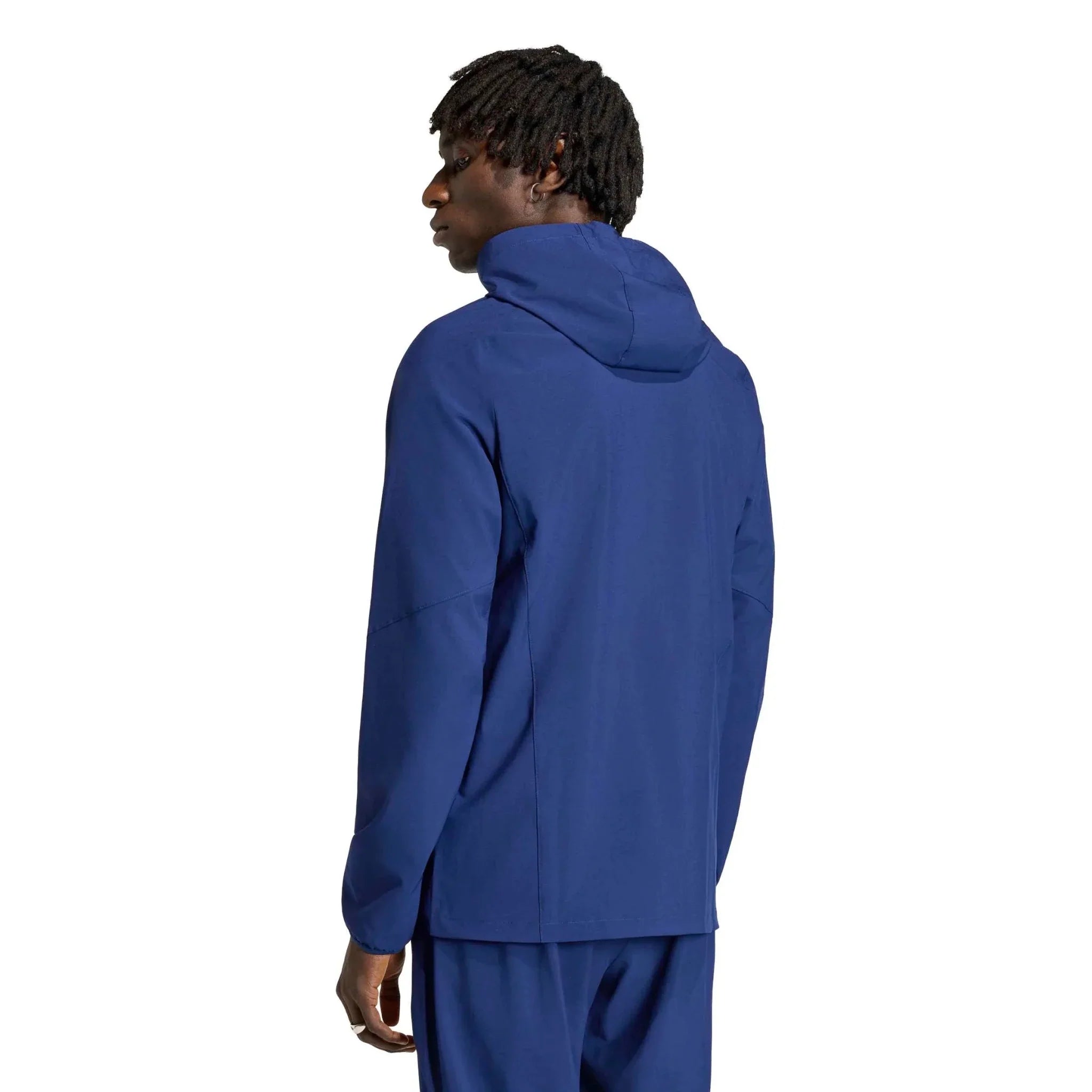 adidas 2026 LA Galaxy Men's Travel Full-Zip Windbreaker