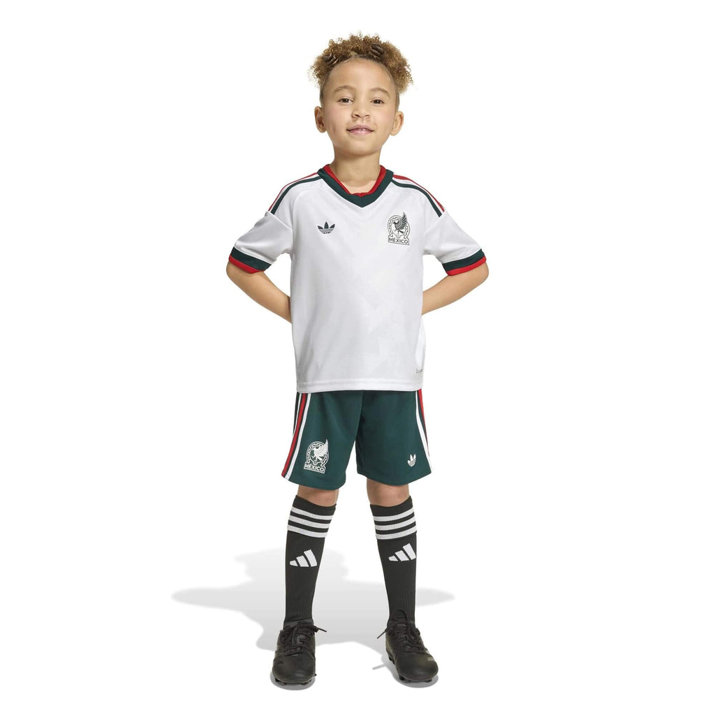 adidas 2026 Mexico Kid's Away Mini Kit