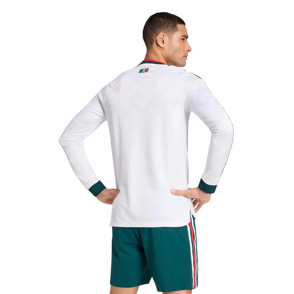 adidas 2026 Mexico Men's Authentic Away Long-Sleeve Soccer Jersey