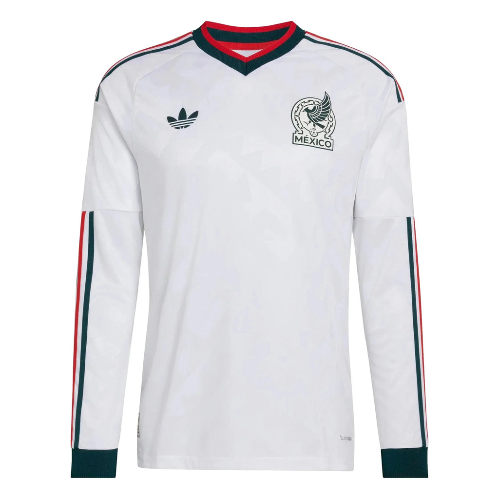 adidas 2026 Mexico Men's Authentic Away Long-Sleeve Soccer Jersey