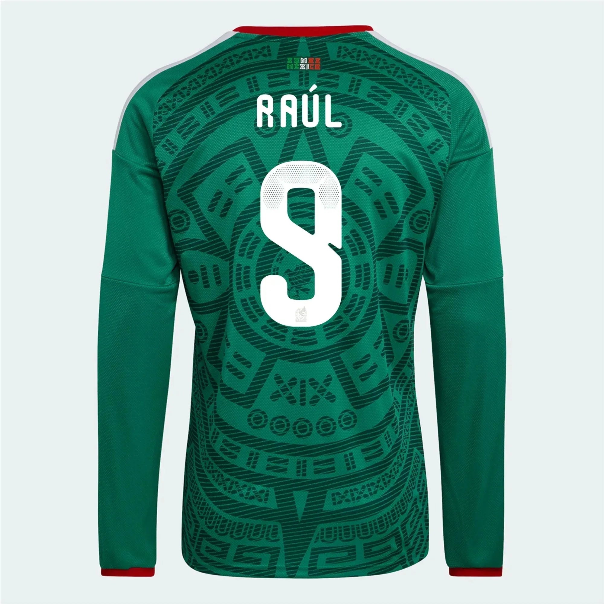 adidas 2026 Mexico Men's Authentic Home Long-Sleeve Soccer Jersey