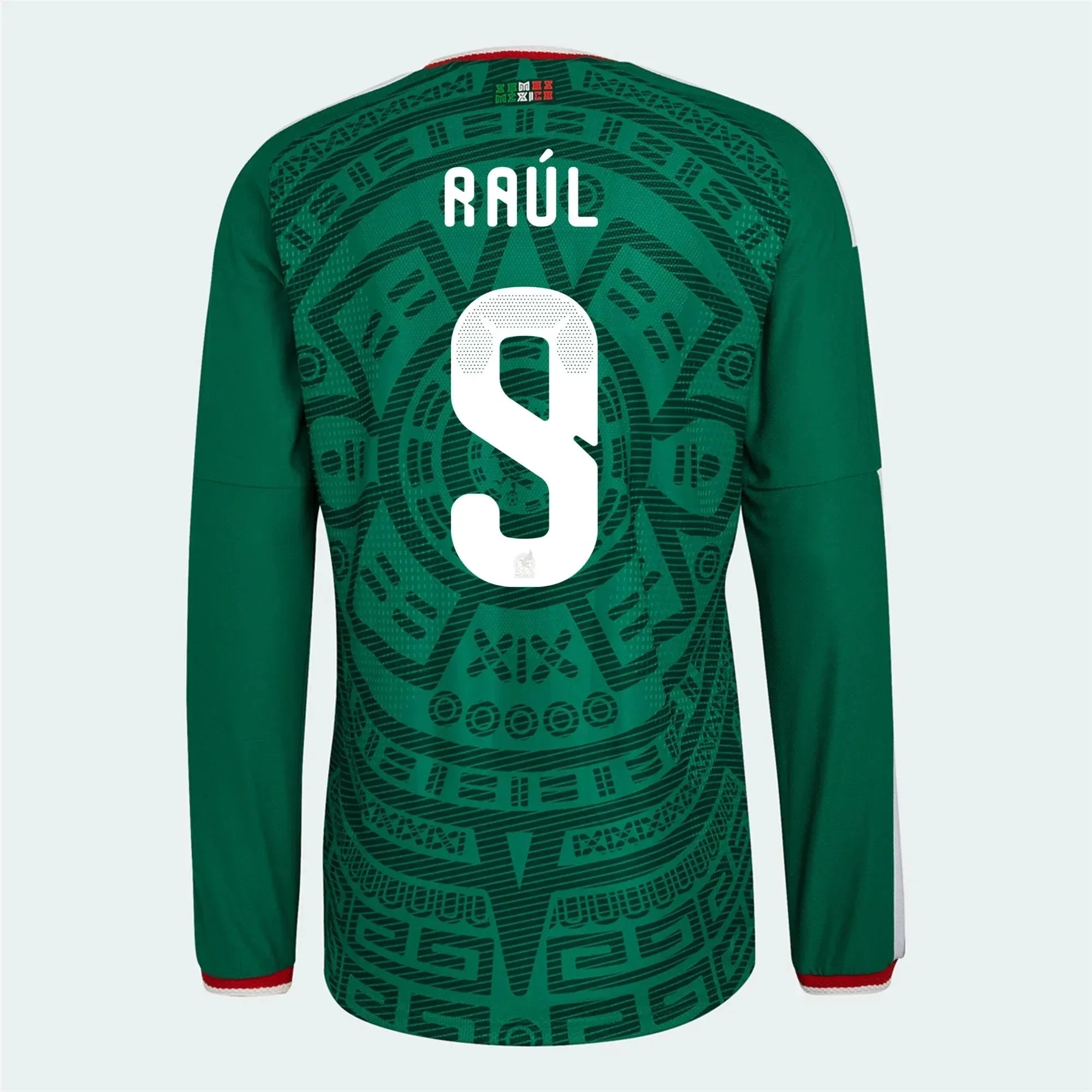 adidas 2026 Mexico Men's Authentic Home Long-Sleeve Soccer Jersey