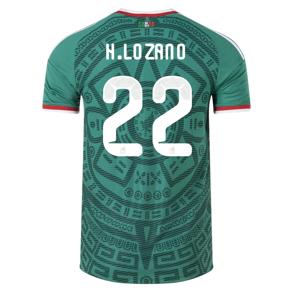 adidas 2026 Mexico Men's Authentic Home Soccer Jersey