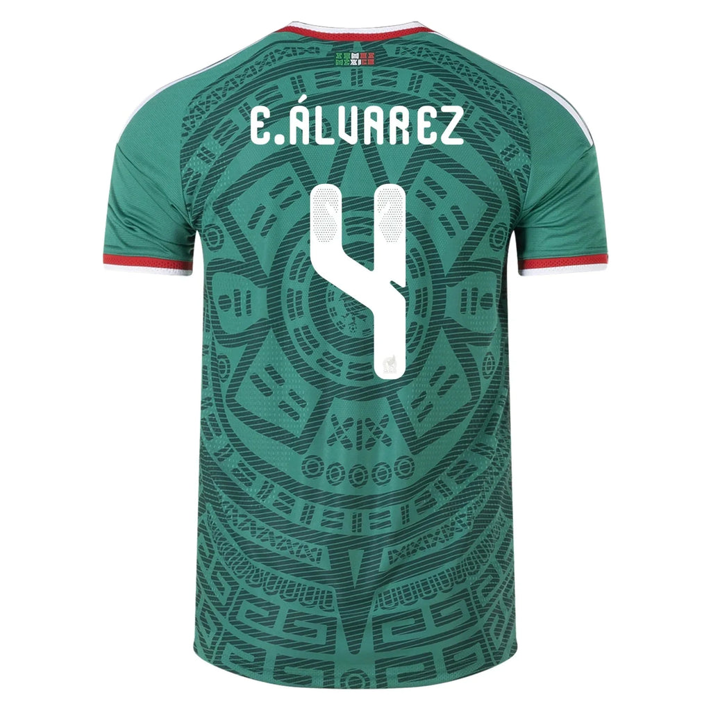adidas 2026 Mexico Men's Authentic Home Soccer Jersey