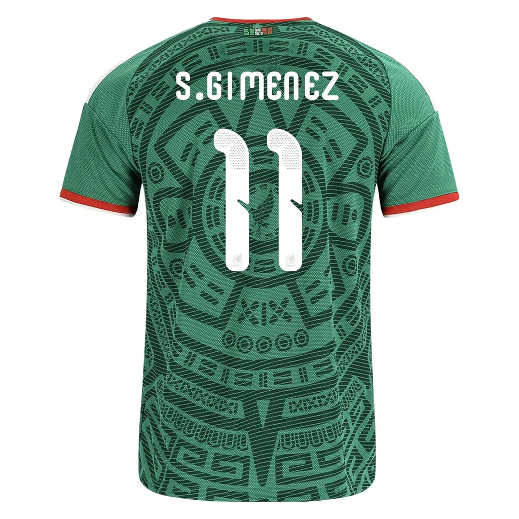 adidas 2026 Mexico Men's Stadium Home Soccer Jersey