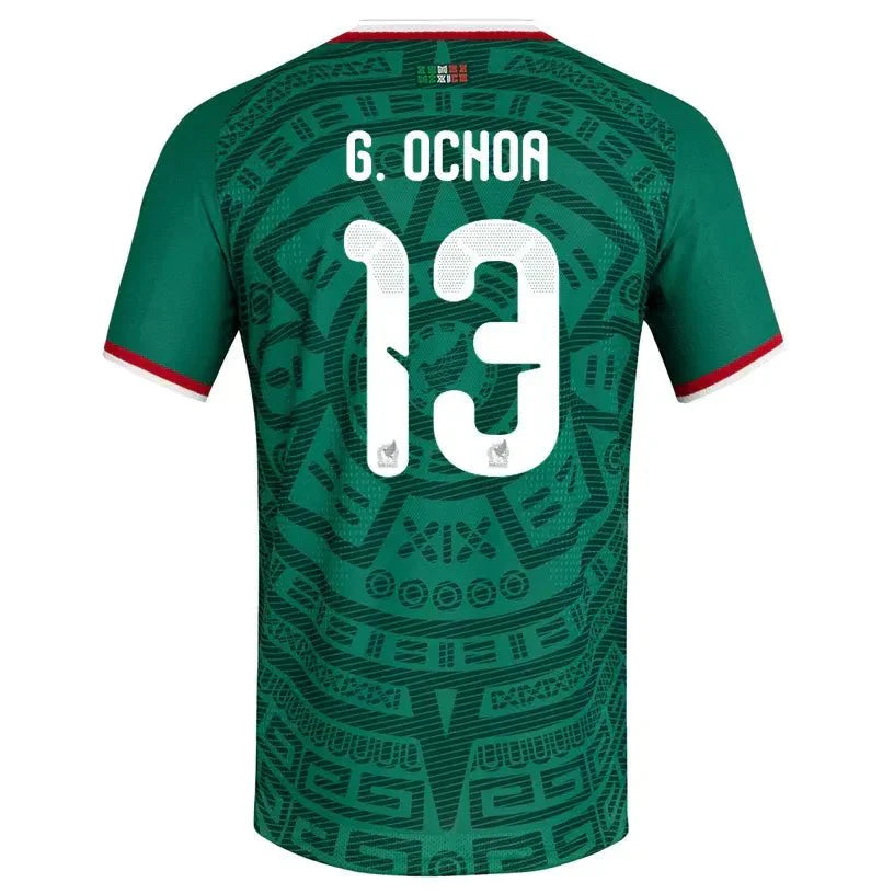 adidas 2026 Mexico Men's Authentic Home Soccer Jersey