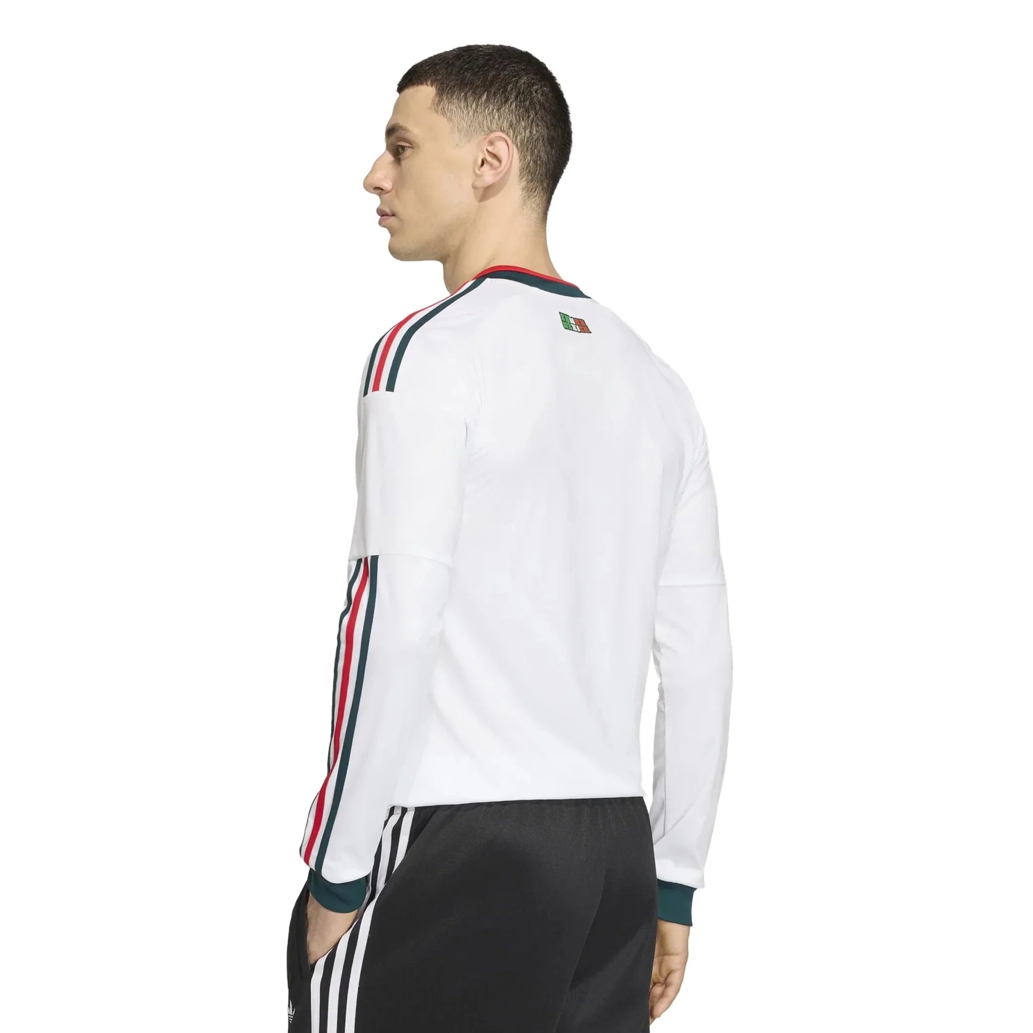 adidas 2026 Mexico Men's Stadium Away Long-Sleeve Soccer Jersey