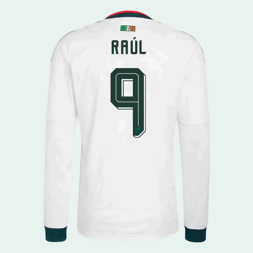 adidas 2026 Mexico Men's Stadium Away Long-Sleeve Soccer Jersey