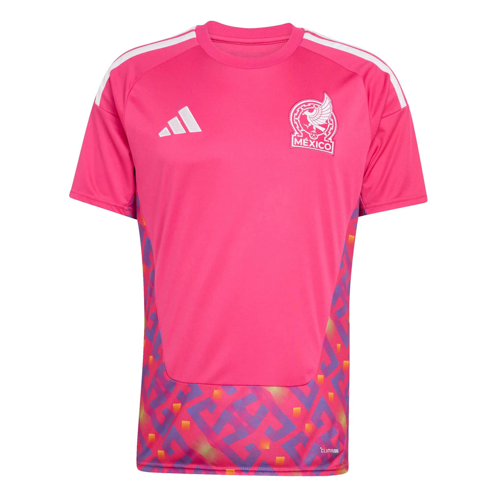 adidas 2026 Mexico Men's Stadium Home Goalkeeper Soccer Jersey