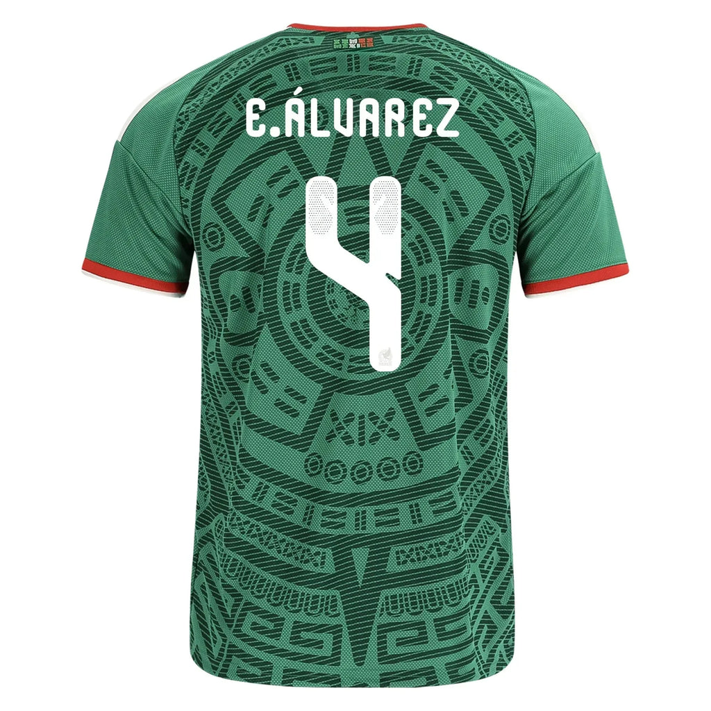 adidas 2026 Mexico Men's Authentic Home Soccer Jersey