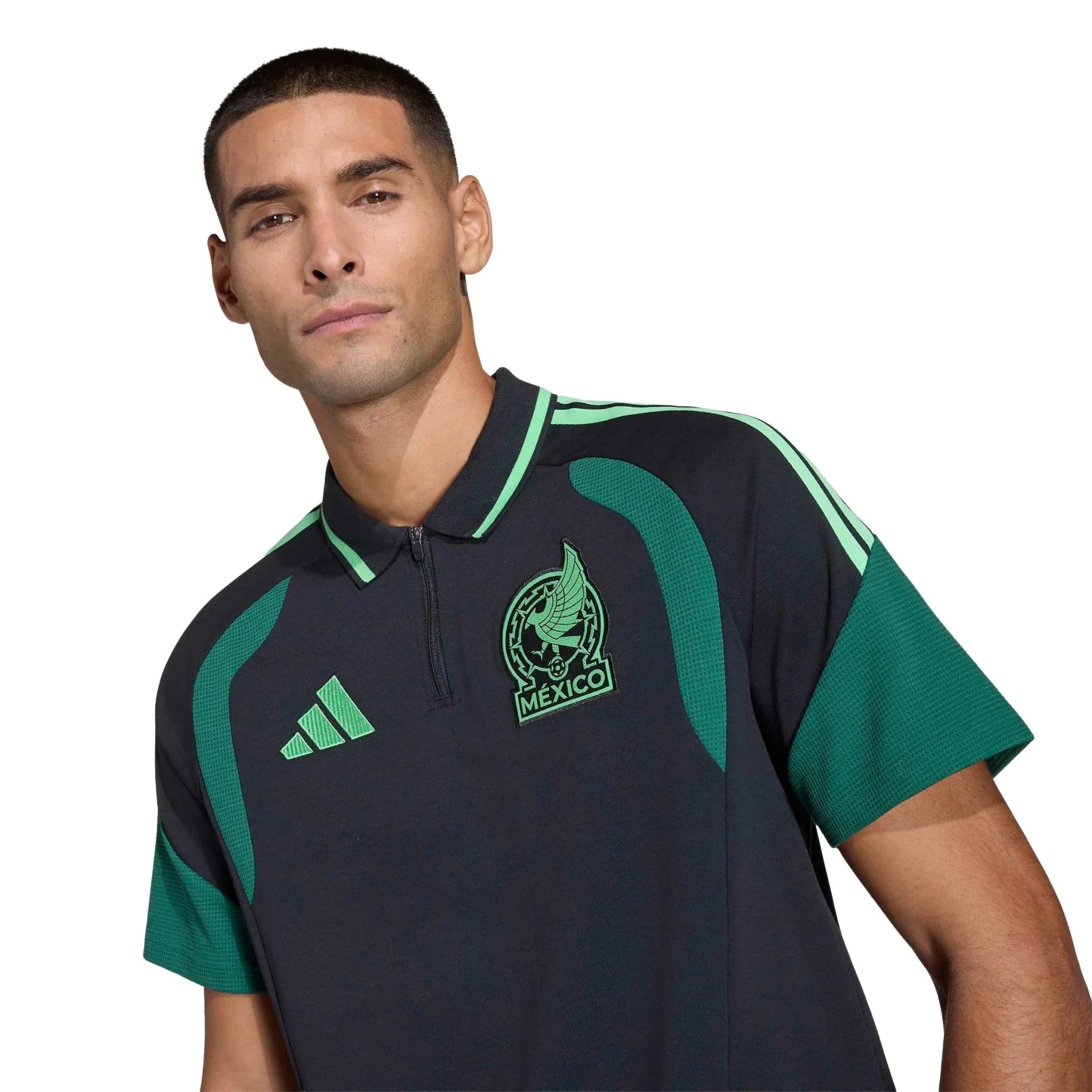 adidas 2026 Mexico Men's Tiro Polo Shirt
