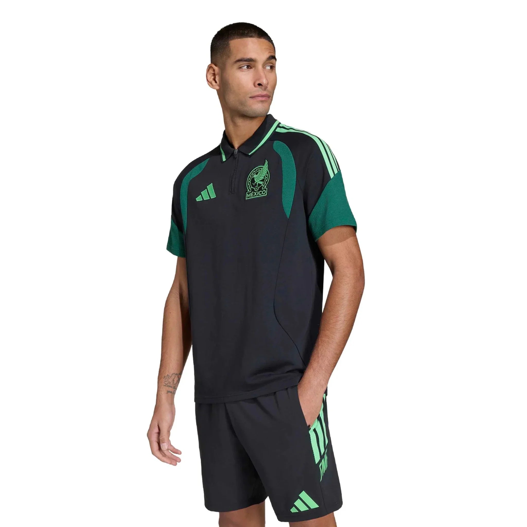 adidas 2026 Mexico Men's Tiro Polo Shirt