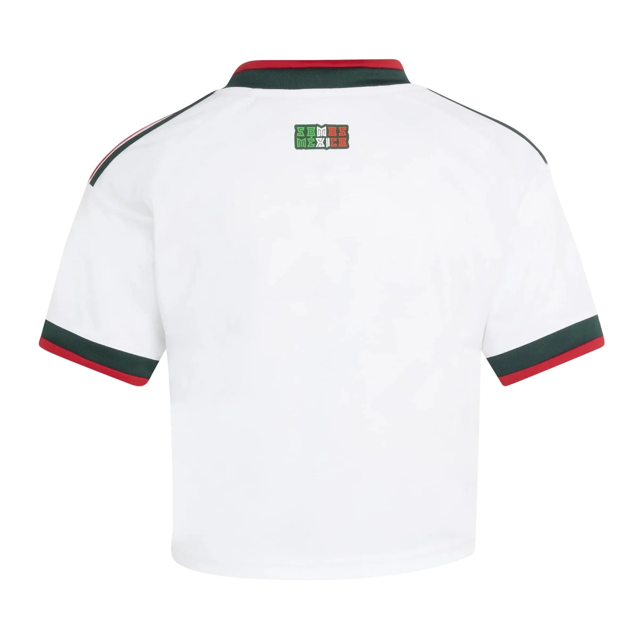 adidas 2026 Mexico Women's Stadium Away Cropped Soccer Jersey