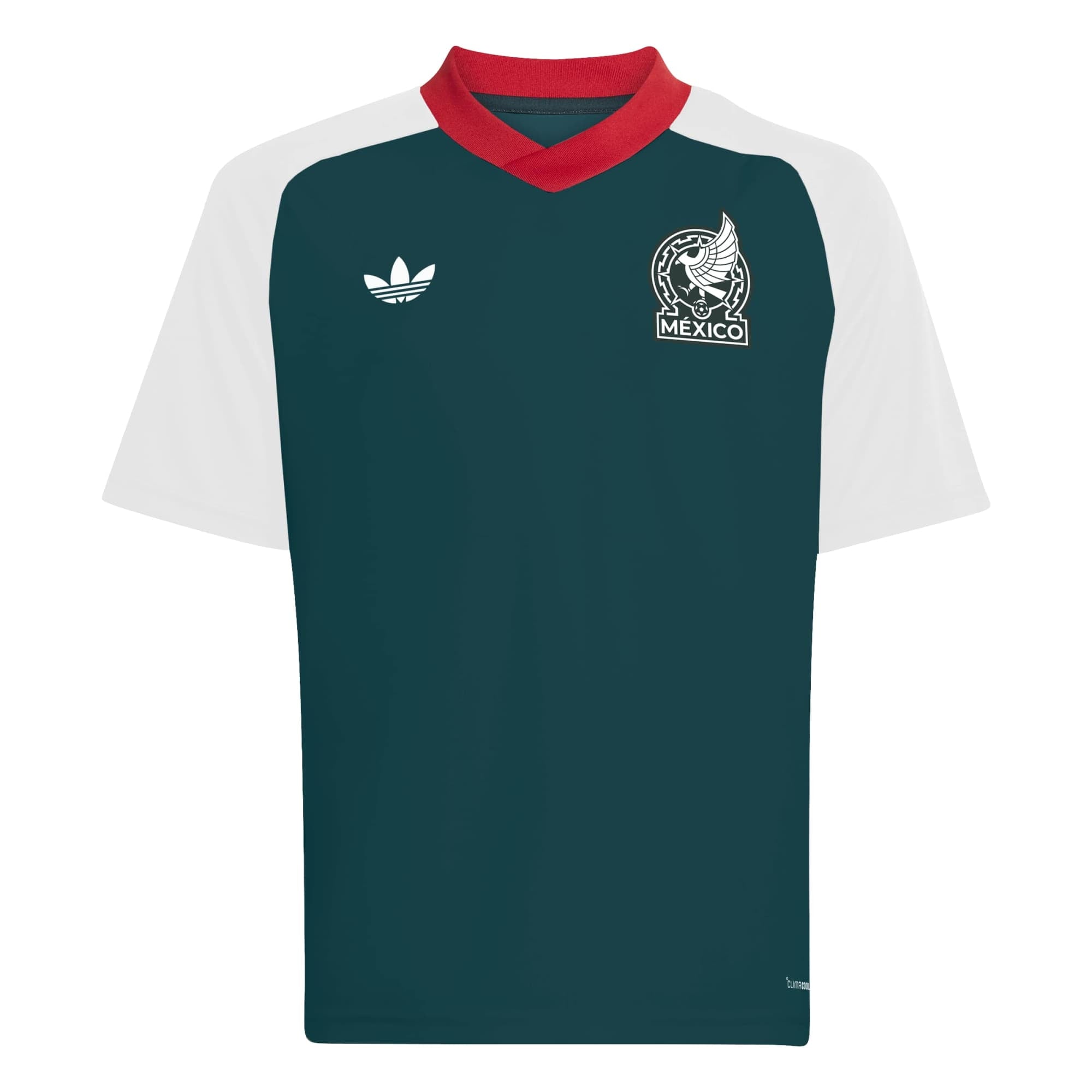 adidas 2026 Mexico Youth Away Pre-Match Soccer Jersey