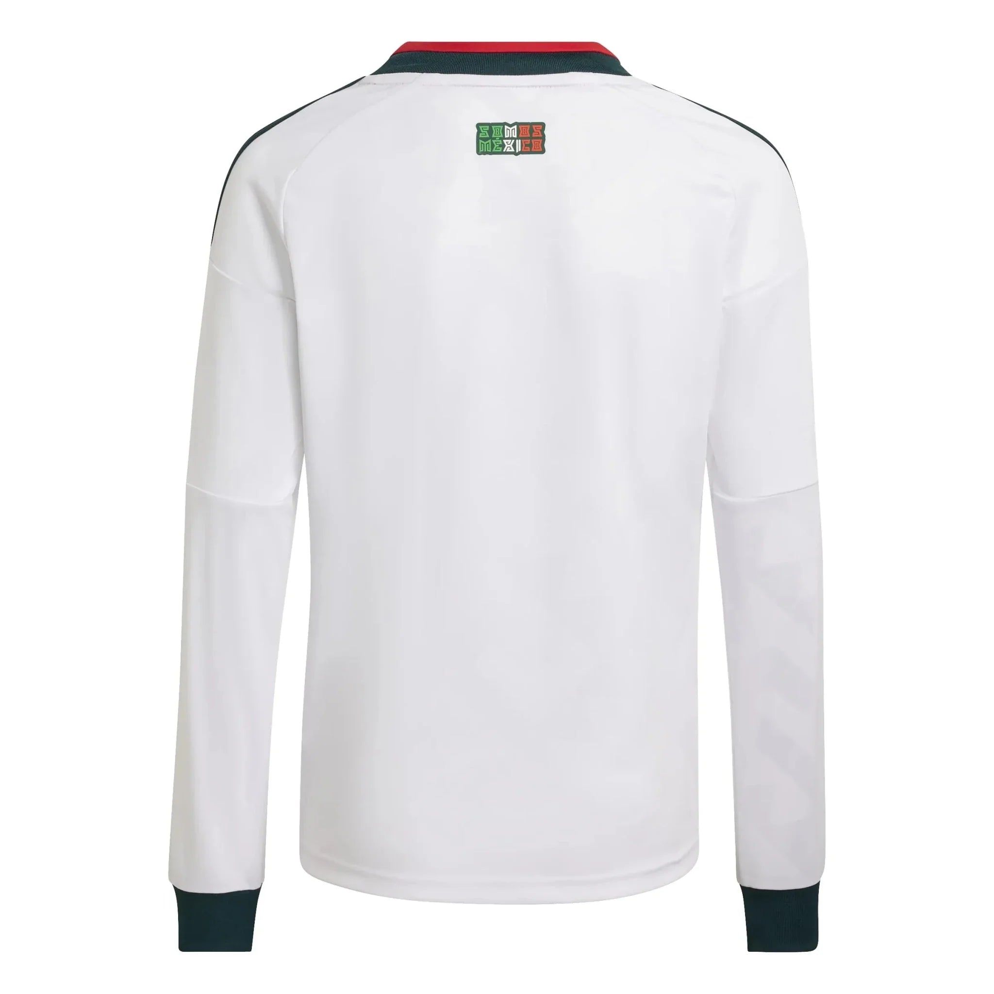 adidas 2026 Mexico Youth Stadium Away Long-Sleeve Soccer Jersey