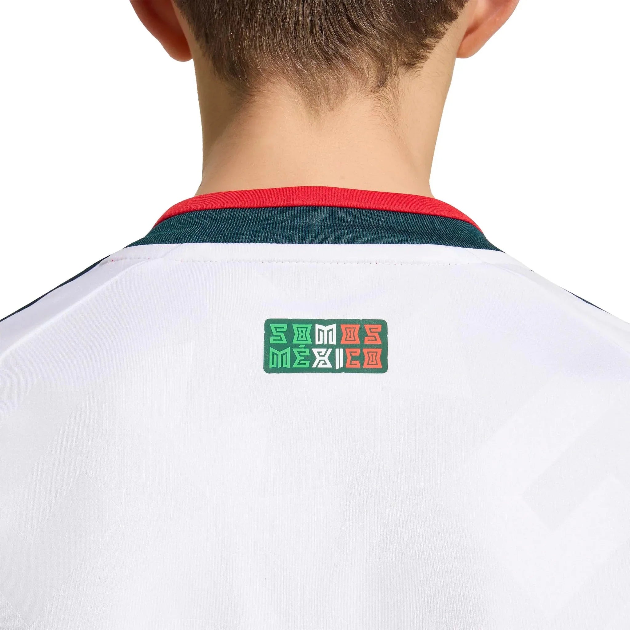 adidas 2026 Mexico Youth Stadium Away Long-Sleeve Soccer Jersey