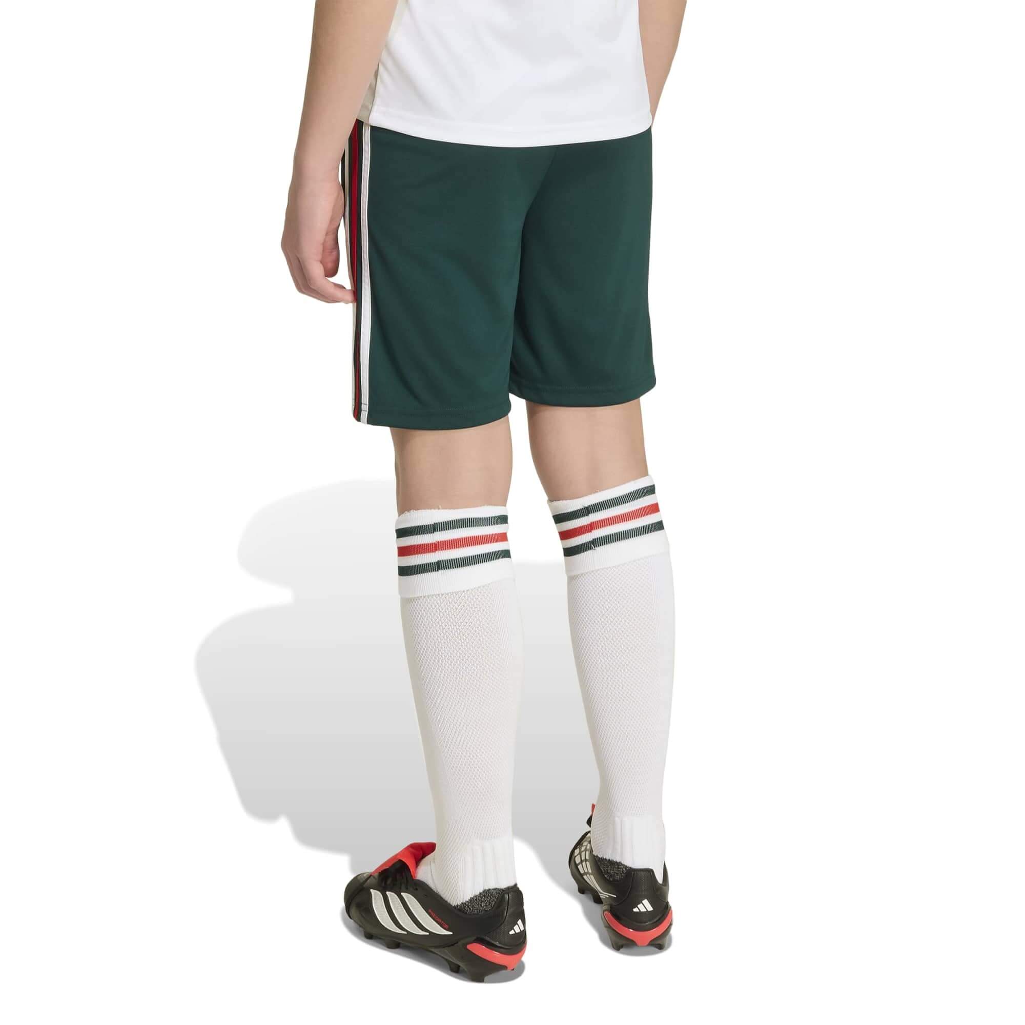 adidas 2026 Mexico Youth Stadium Away Shorts