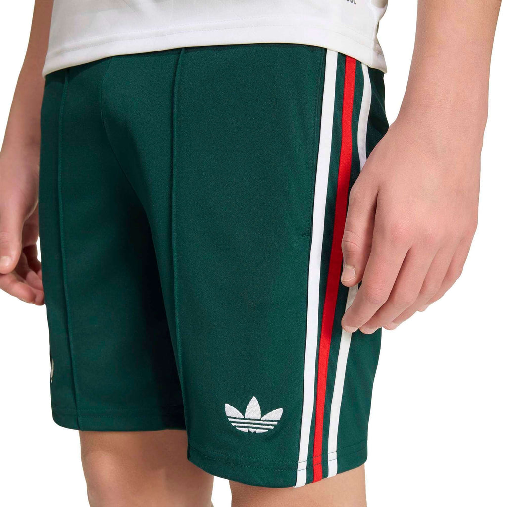 adidas 2026 Mexico Youth Stadium Away Shorts