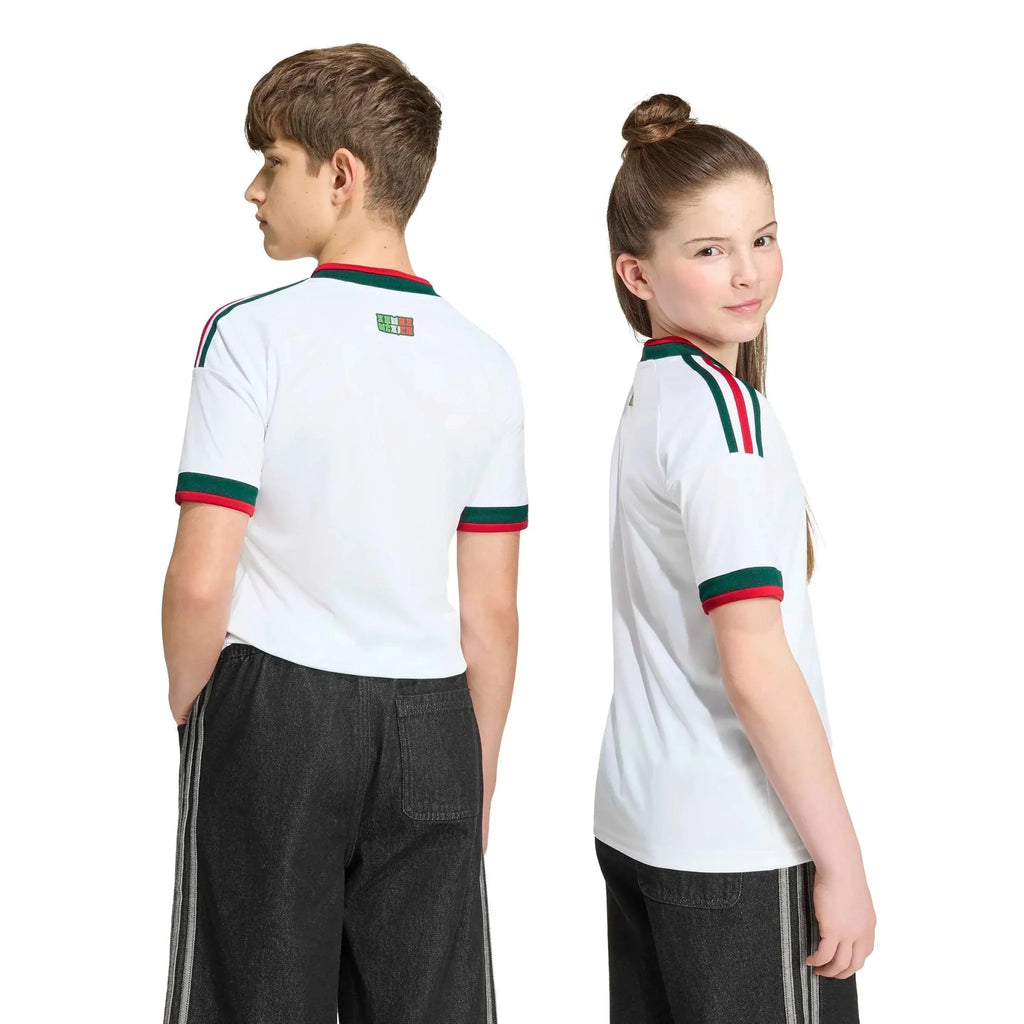 adidas 2026 Mexico Youth Stadium Away Soccer Jersey