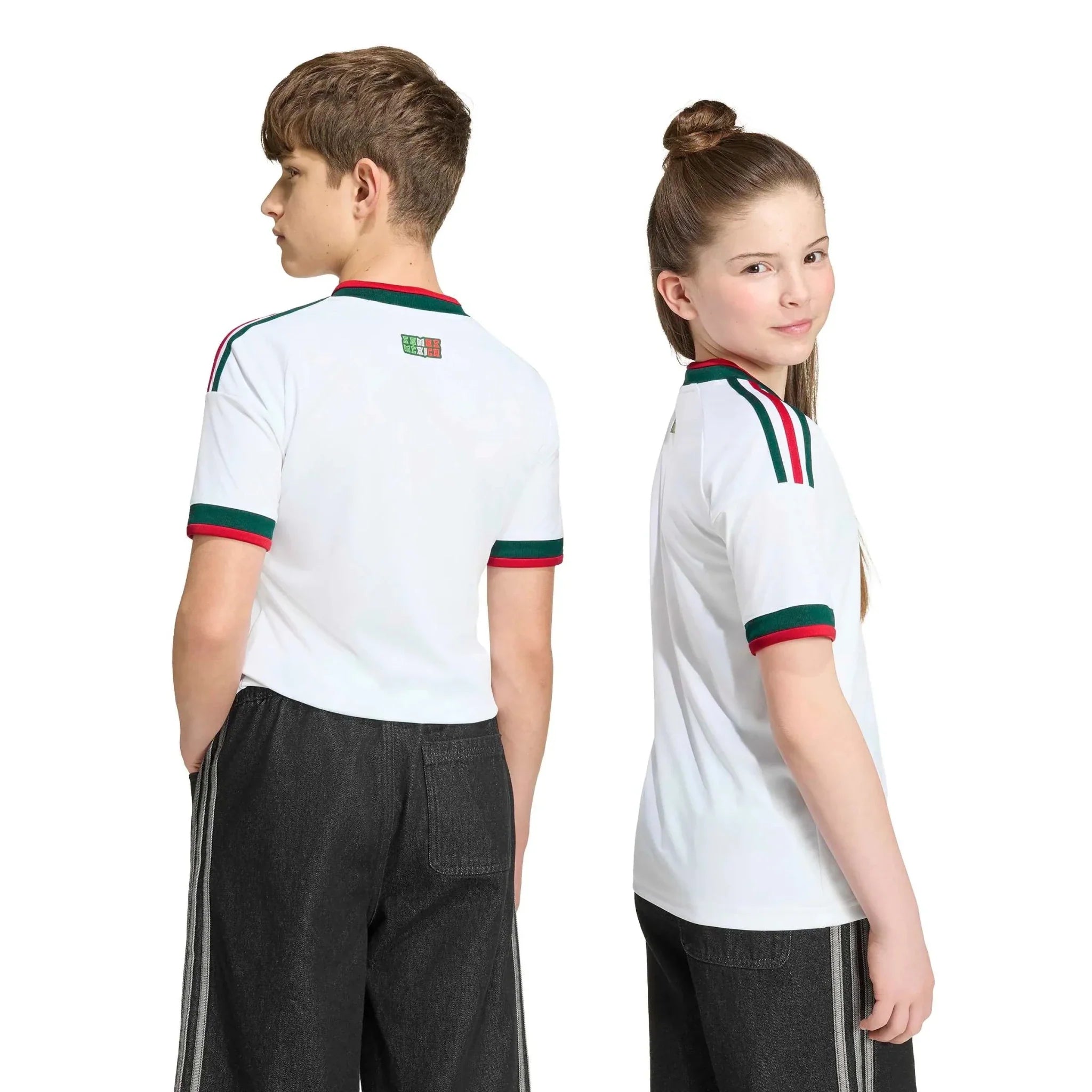 adidas 2026 Mexico Youth Stadium Away Soccer Jersey