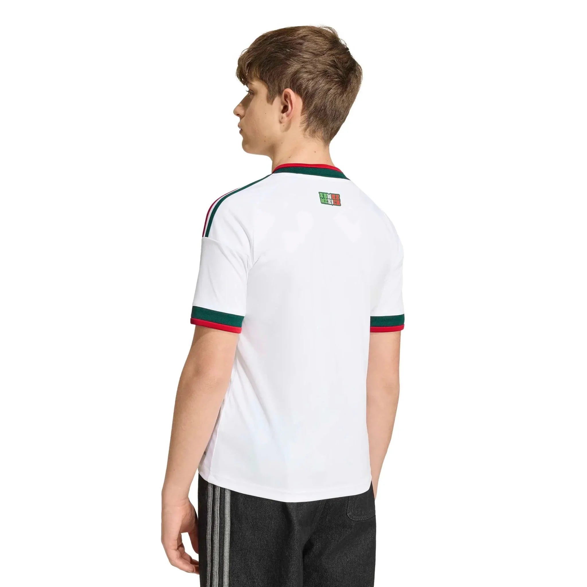 adidas 2026 Mexico Youth Stadium Away Soccer Jersey
