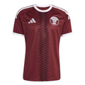 adidas 2026 Qatar Men's Stadium Home Soccer Jersey