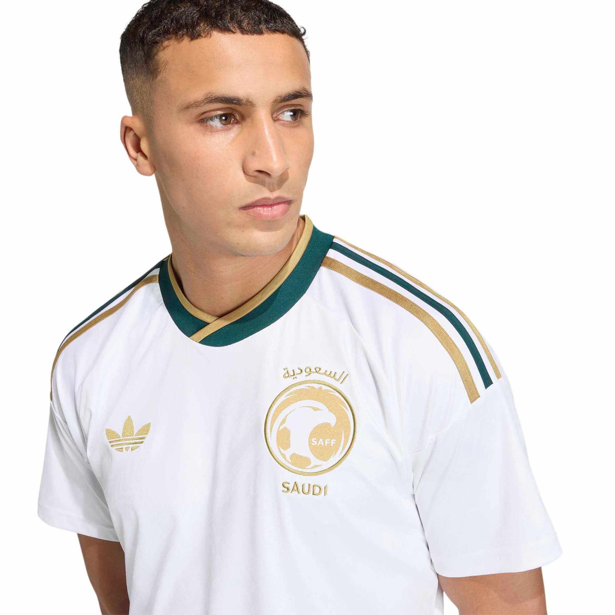 adidas 2026 Saudi Arabia Men's Stadium Away Soccer Jersey