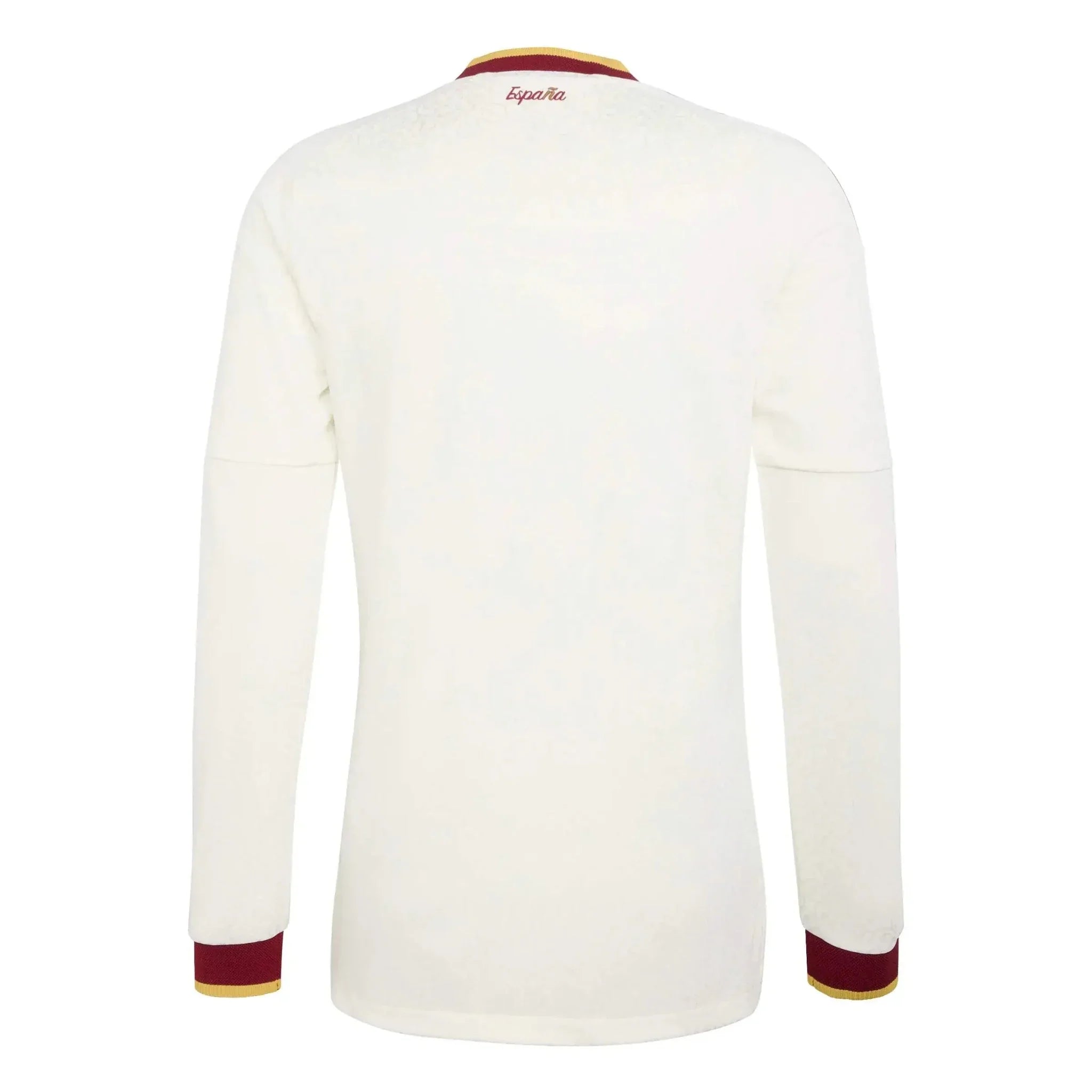 adidas 2026 Spain Men's Authentic Away Long-Sleeve Soccer Jersey